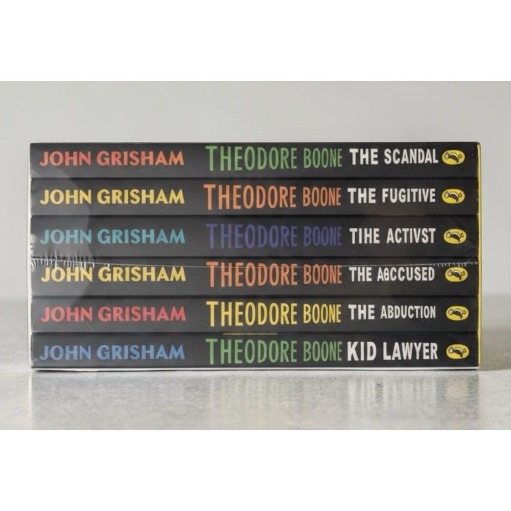 Theodore Boone 6-Book Box Set John Grisham Kids Lawyer Series Penguin 2019 NEW